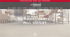 Desktop Screenshot of nationalcarpetmilloutlet.com